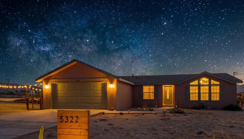 The Leaning Joshua under the Milky Way